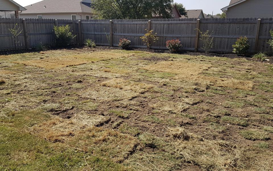 Lawn before refresh